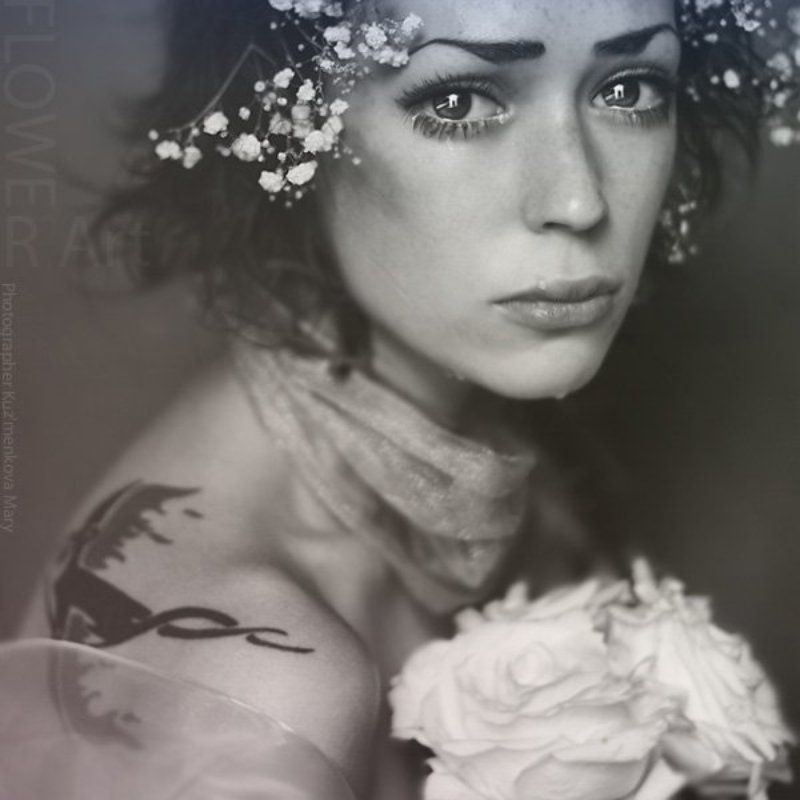 flower crying * фото превью