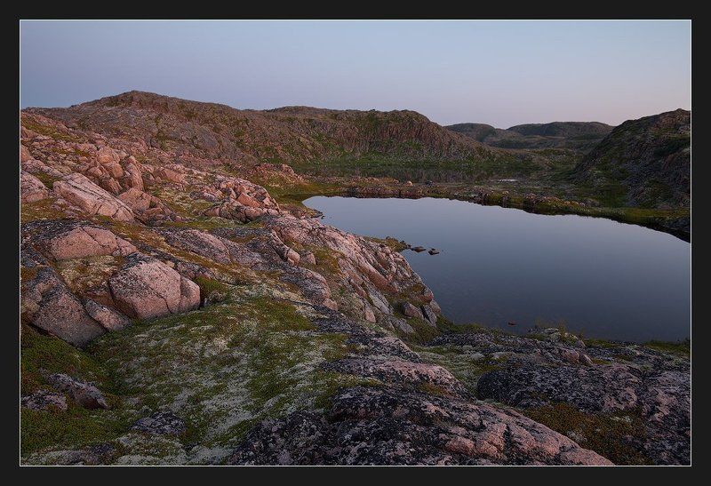 баренцево море, териберка Ночные тундры фото превью