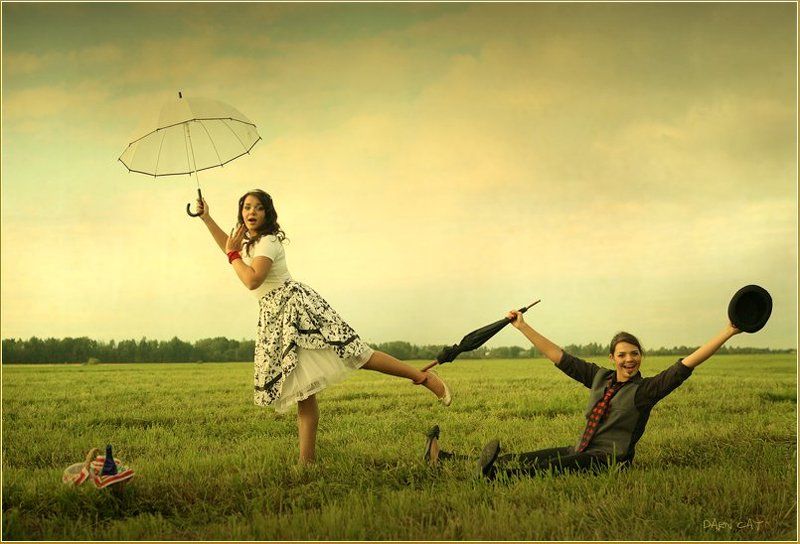 девочка, юноша, свидание, , пикник, встреча, сказка, история, неожиданная, развязка О свидании. Озорство фото превью