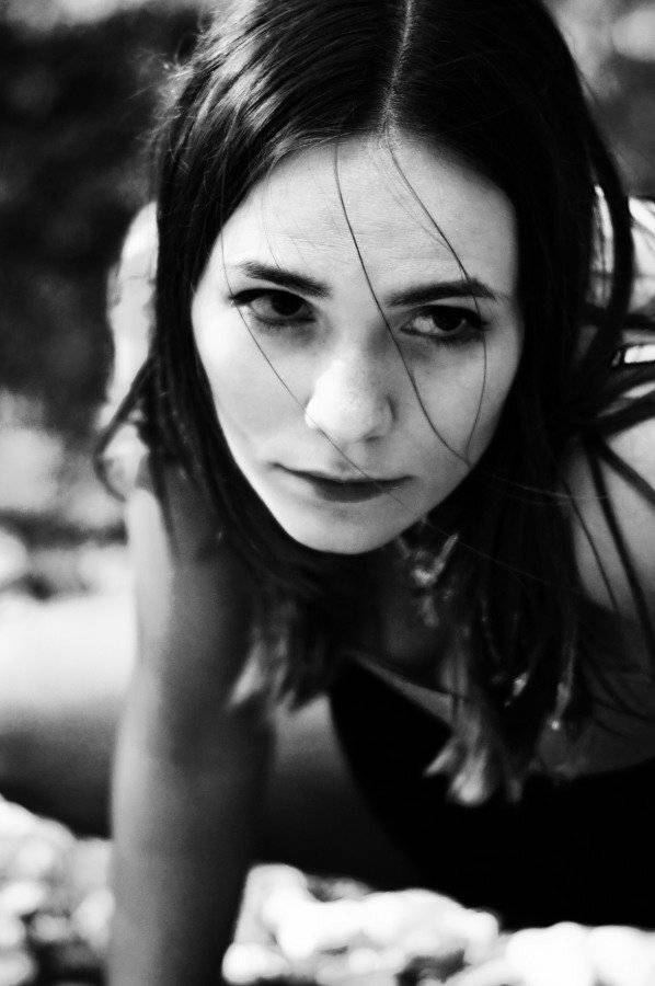 чб, портрет, Ира Ветер