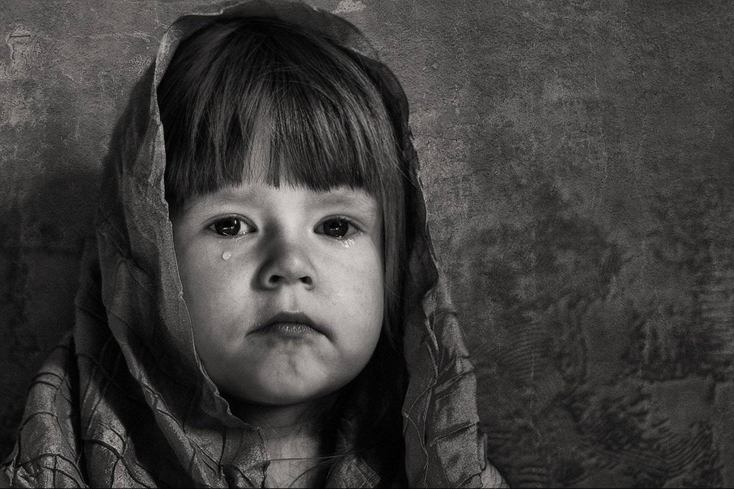 ребенок, слезы, портет, жанр, Gerelen