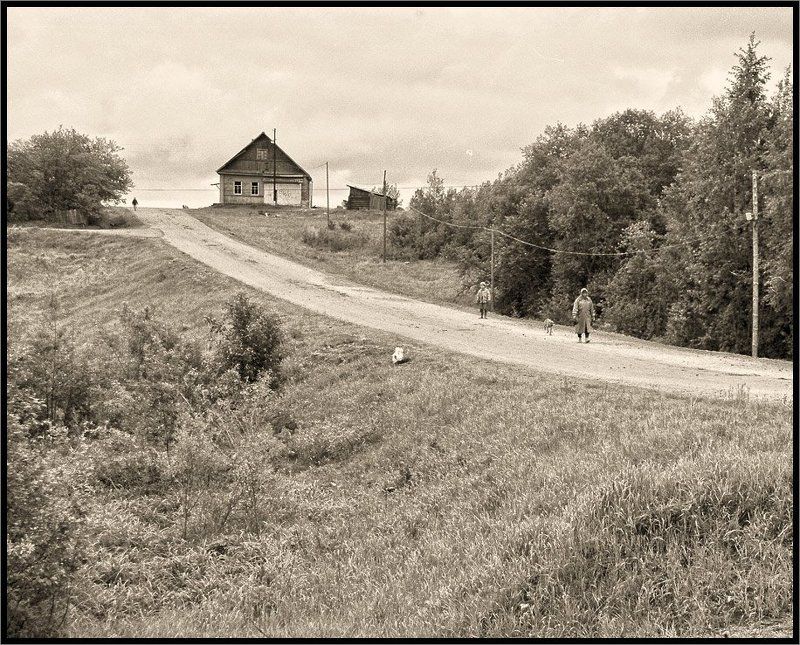 Деревенская зарисовка из далекого детства фото превью