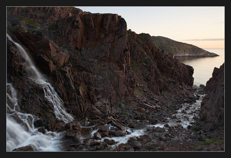 баренцево море, териберка Утренняя фото превью
