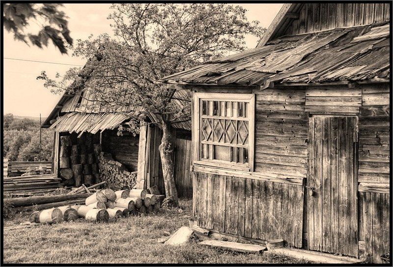 Осенняя, деревенская фото превью