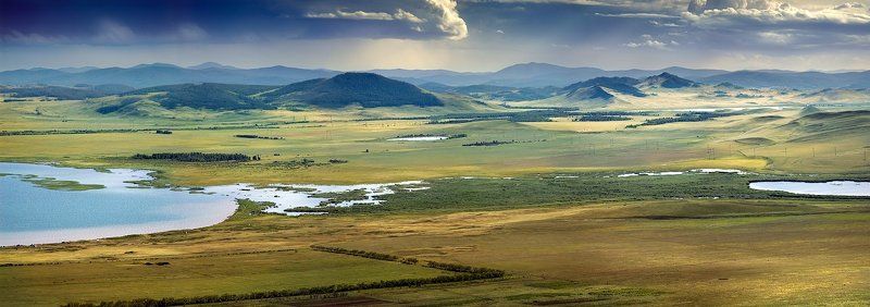 большой, горы, гроза, далекий, дождь, долина, иткуль, красивый, небо, облака, озеро, панорама, пейзаж, природа, путешествия, сибирь, степь, туризм, хакасия, холмы, широкий Долина озера Иткуль фото превью