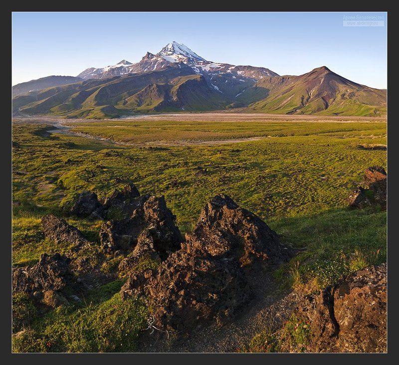 камчатка, вулкан, зимина, безымянный Вулкан Зимина фото превью