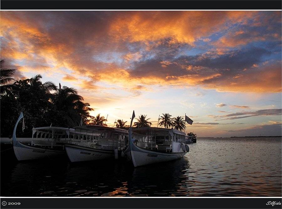 вечер, остров, Silfida