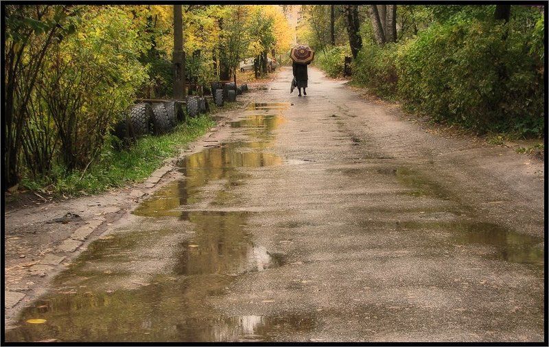 В уездный городок пришла осень... фото превью