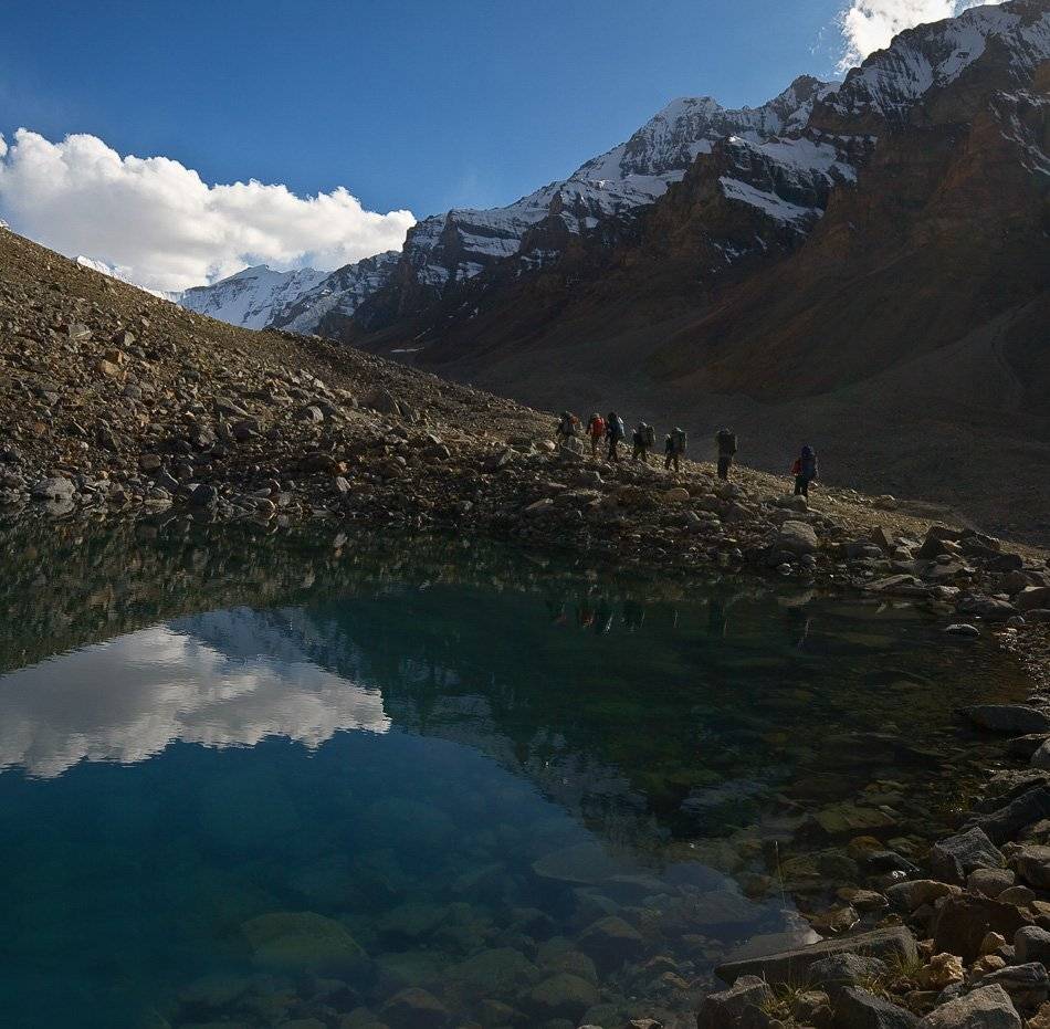 памир 2009, поход, путь к перевалу узбекистан, Андрей Chogori Громов