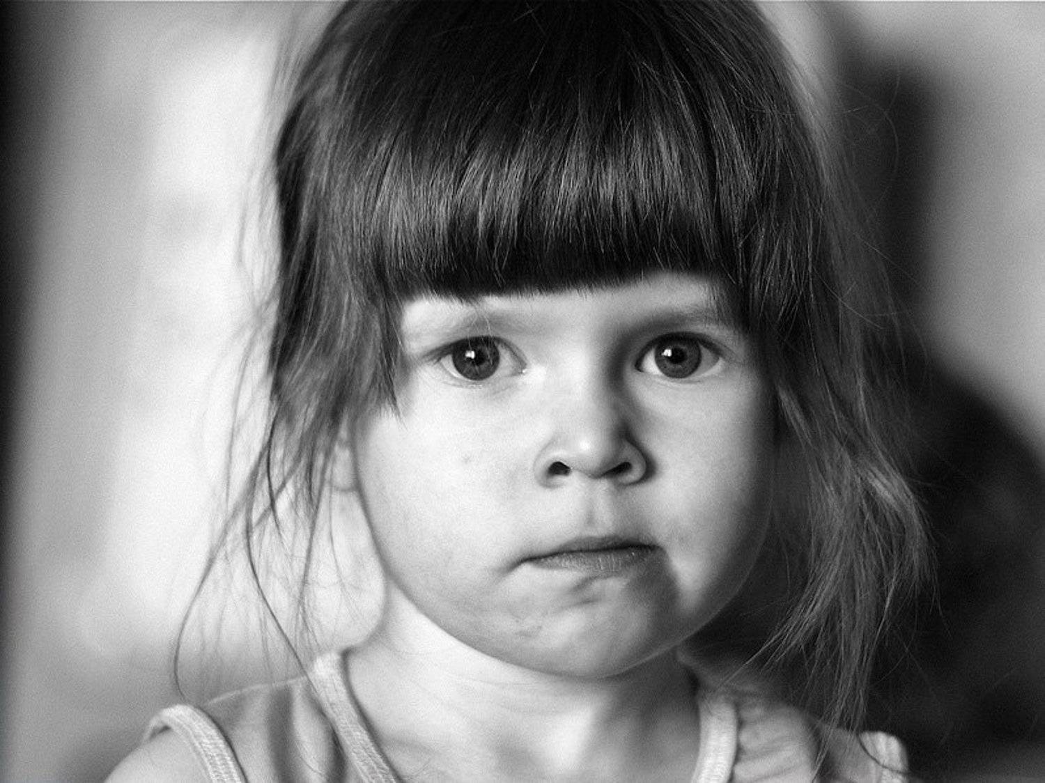 дарья, ребенок, взгляд, характер, ч/б, портрет, Gerelen