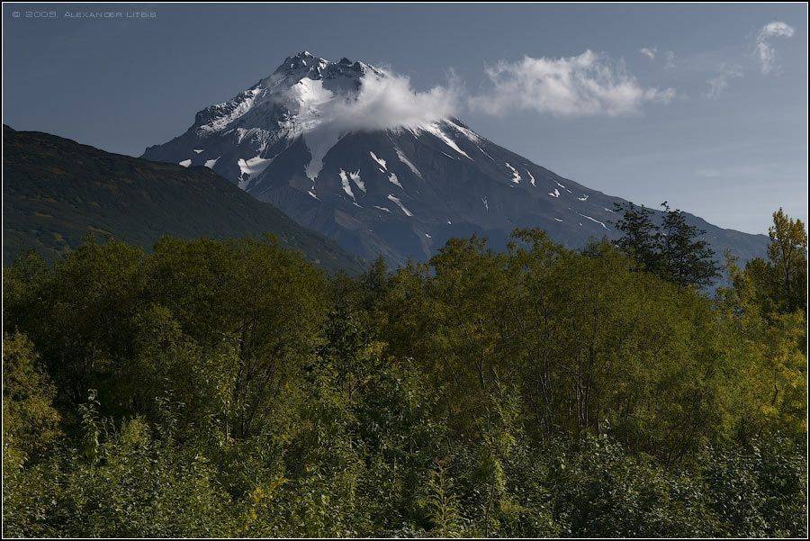 горы,лес,вулкан,вилючинский,камчатка, Александр Лицис