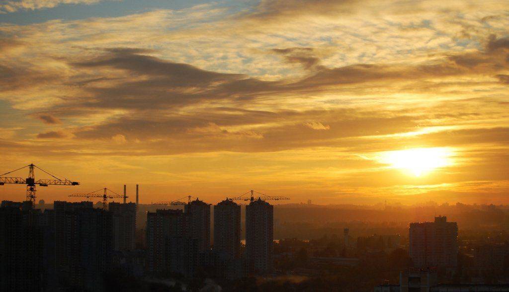 закат, киев, myshich