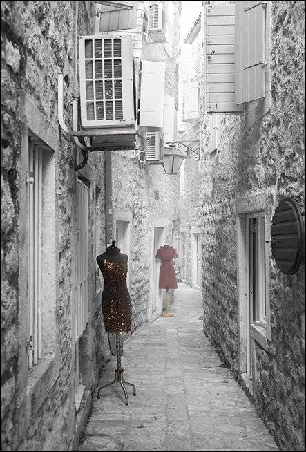 город, улочки, старый, будва, монтенегро, Boris Bort