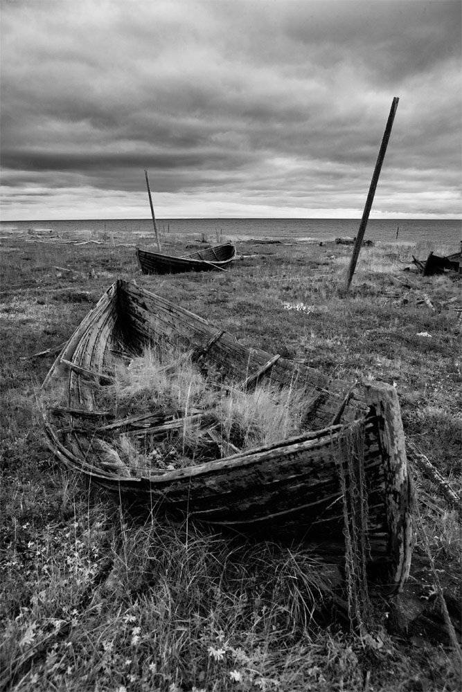 заброшенная, рыбацкая, тоня, Владимир Кириченко (vlkira)