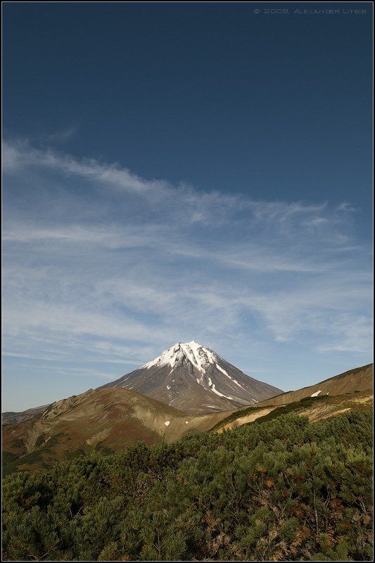 горы,вулкан,вилючинский,камчатка В небеса... фото превью