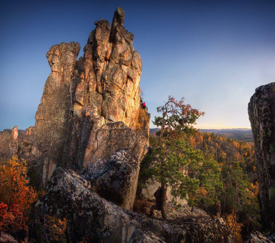 Горы, Инзерские Зубчатки, Урал, Владимир Ляпин