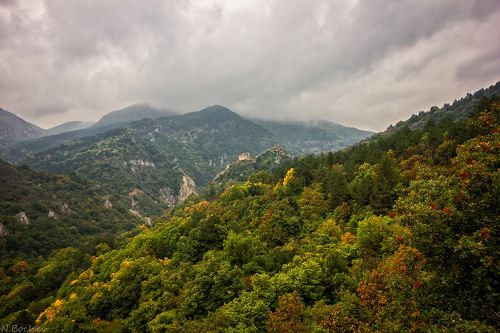 Looking at the Asen fortress - Bulgaria