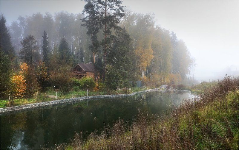 дом у воды фото превью