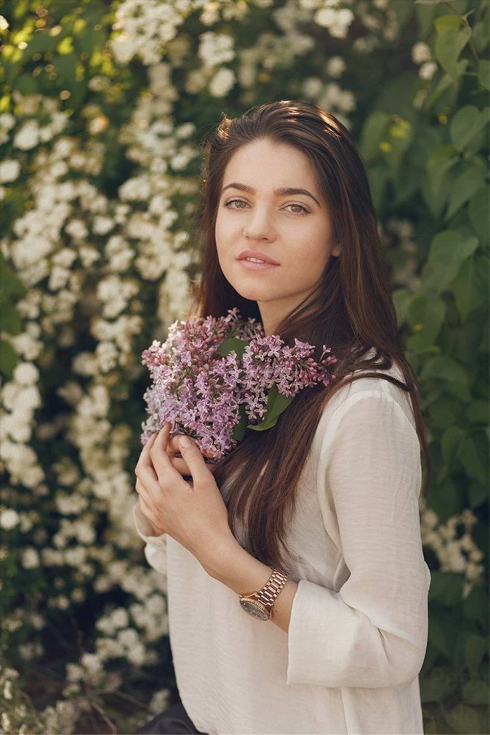 портрет portrait bokeh spring retouch flowers beauty, Petar Apostolov