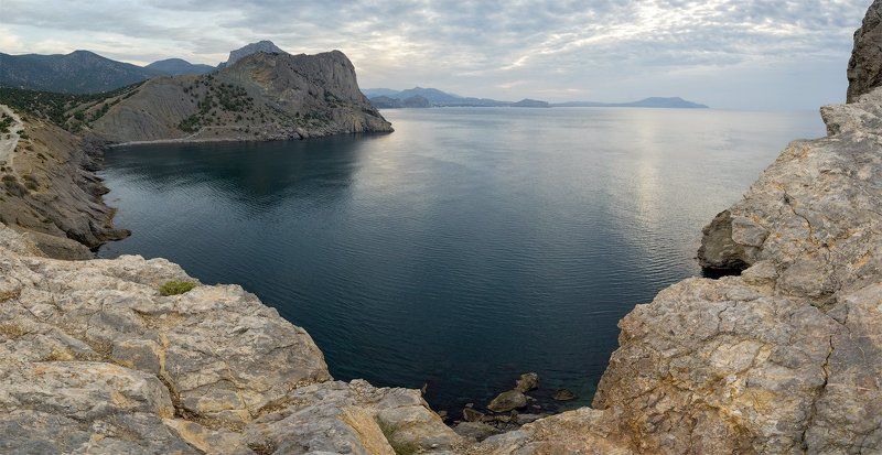 Crimea, Sea, Бухта, Крым, Крым,бухта,море,утро,вода,свет,о, Море, Осень, Рассвет, Свет, Утро *** фото превью