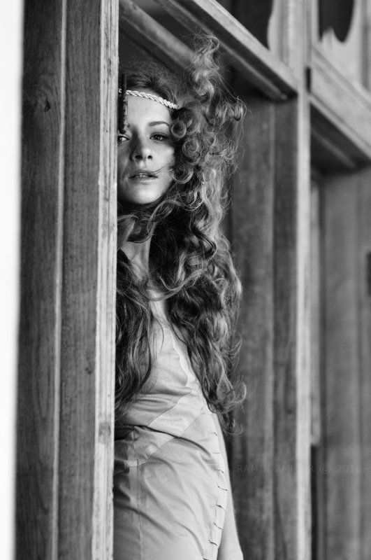 портрет, чб, лето, вихрь, бирюза, ключевые слова Turquoise фото превью