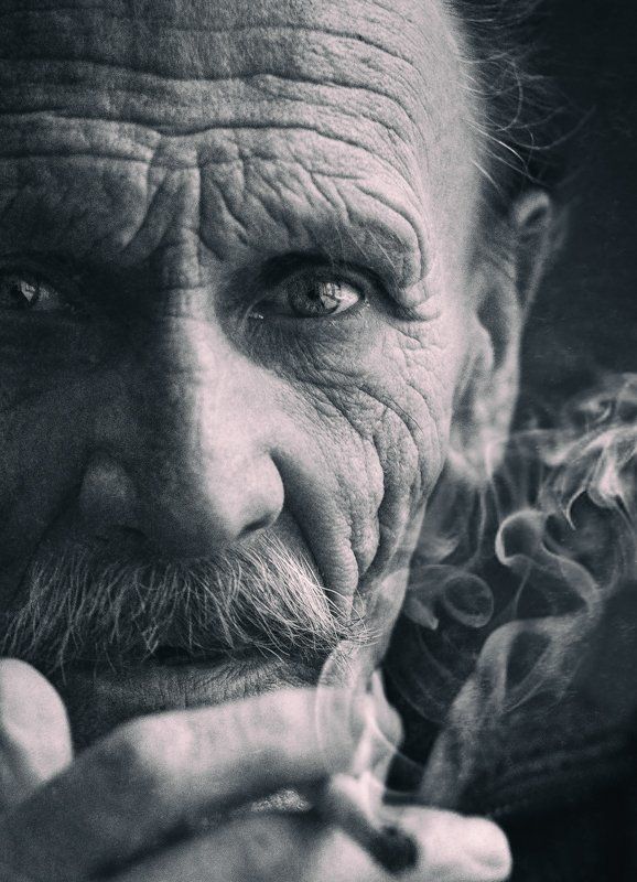 В курилке, Владимир сапин, Разговор Разговор. фото превью