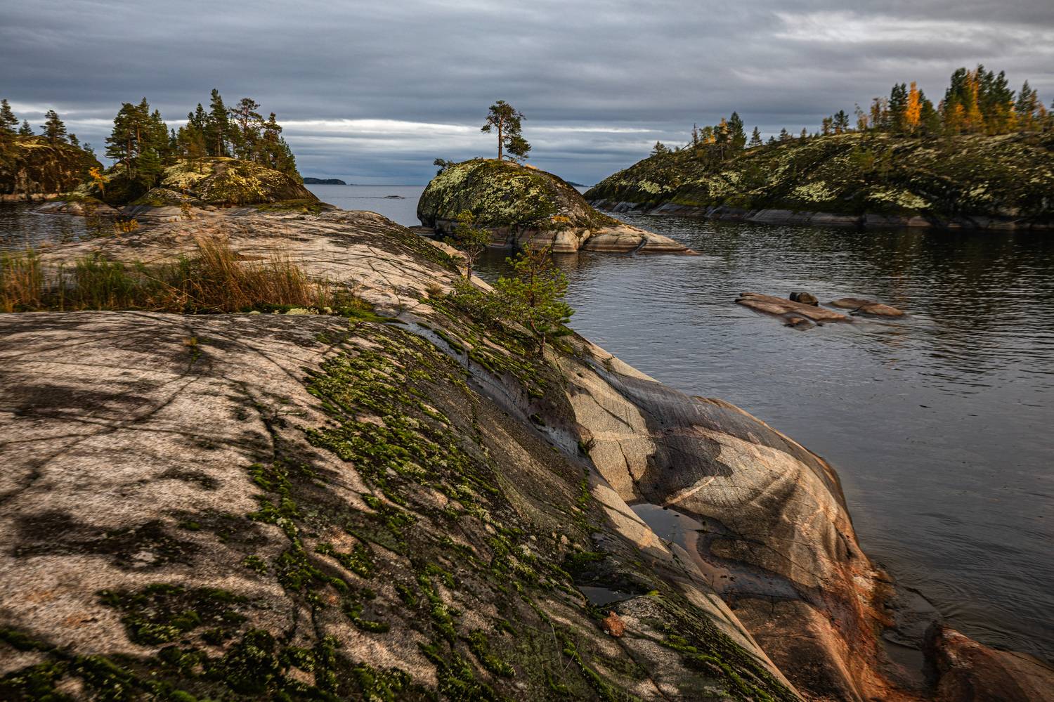 Ладога, Шхеры, острова, Карелия, Гранит, Сергей