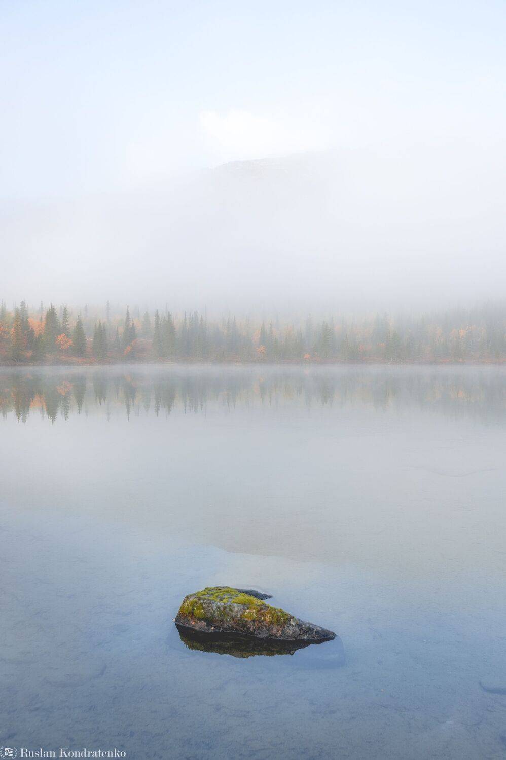 кольский полуостров, хибины, туман, полигональные озера, Кондратенко Руслан