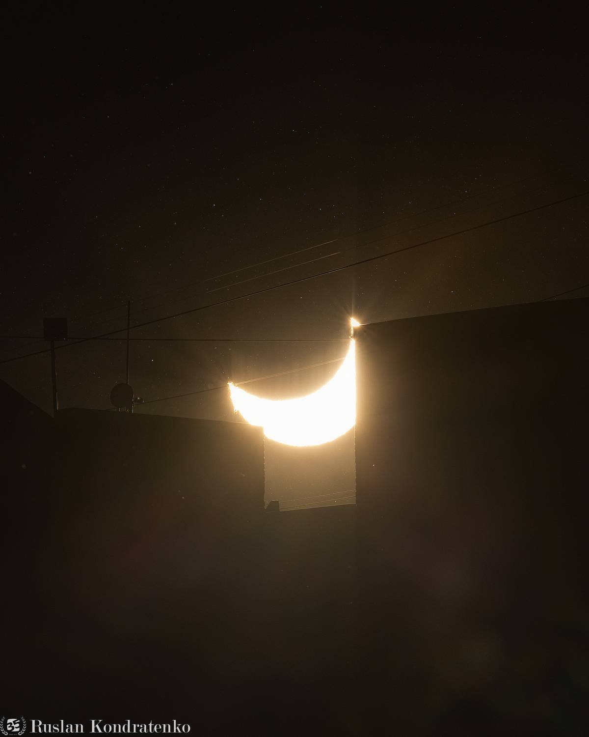 затмение, затмение солнца, прострел, санкт-петербург, Кондратенко Руслан