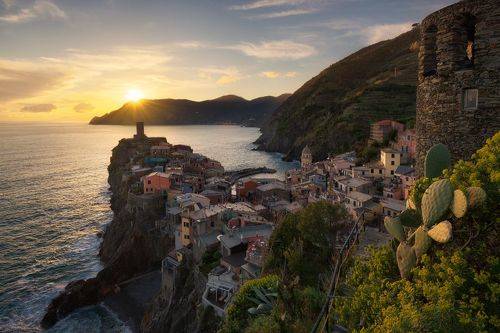 Закат над Вернацей / Sunset over Vernazza