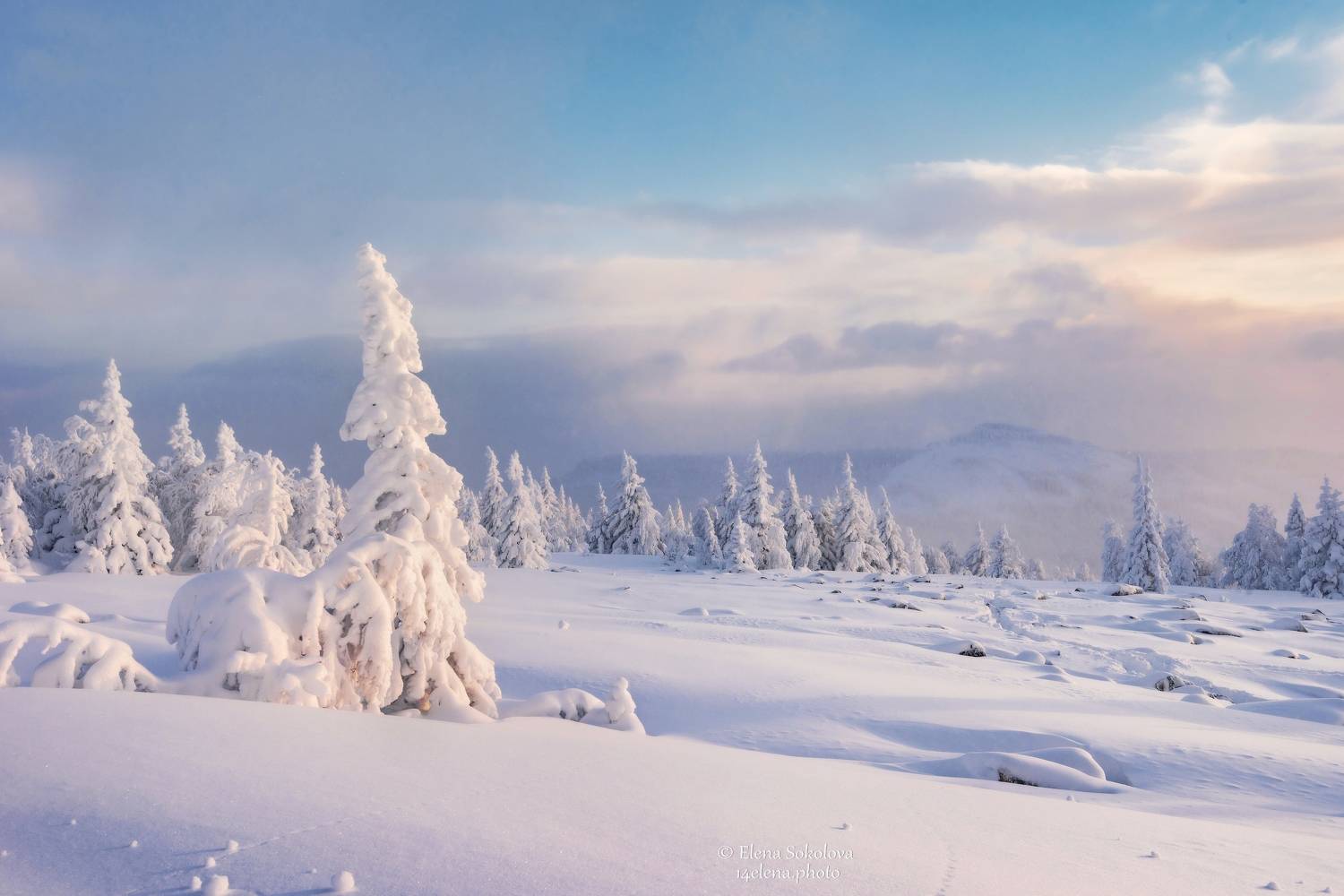горы, зима, уван, челябинская область, Соколова Елена