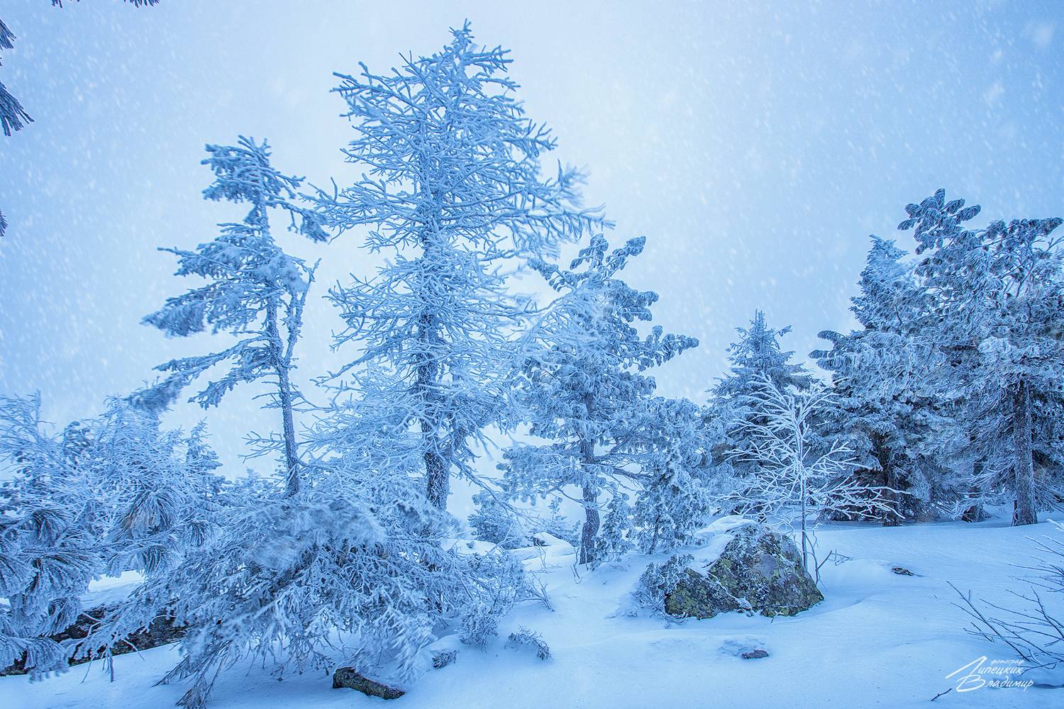 качканар, гора, зима, Липецких Владимир