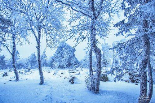 На горе Качканар