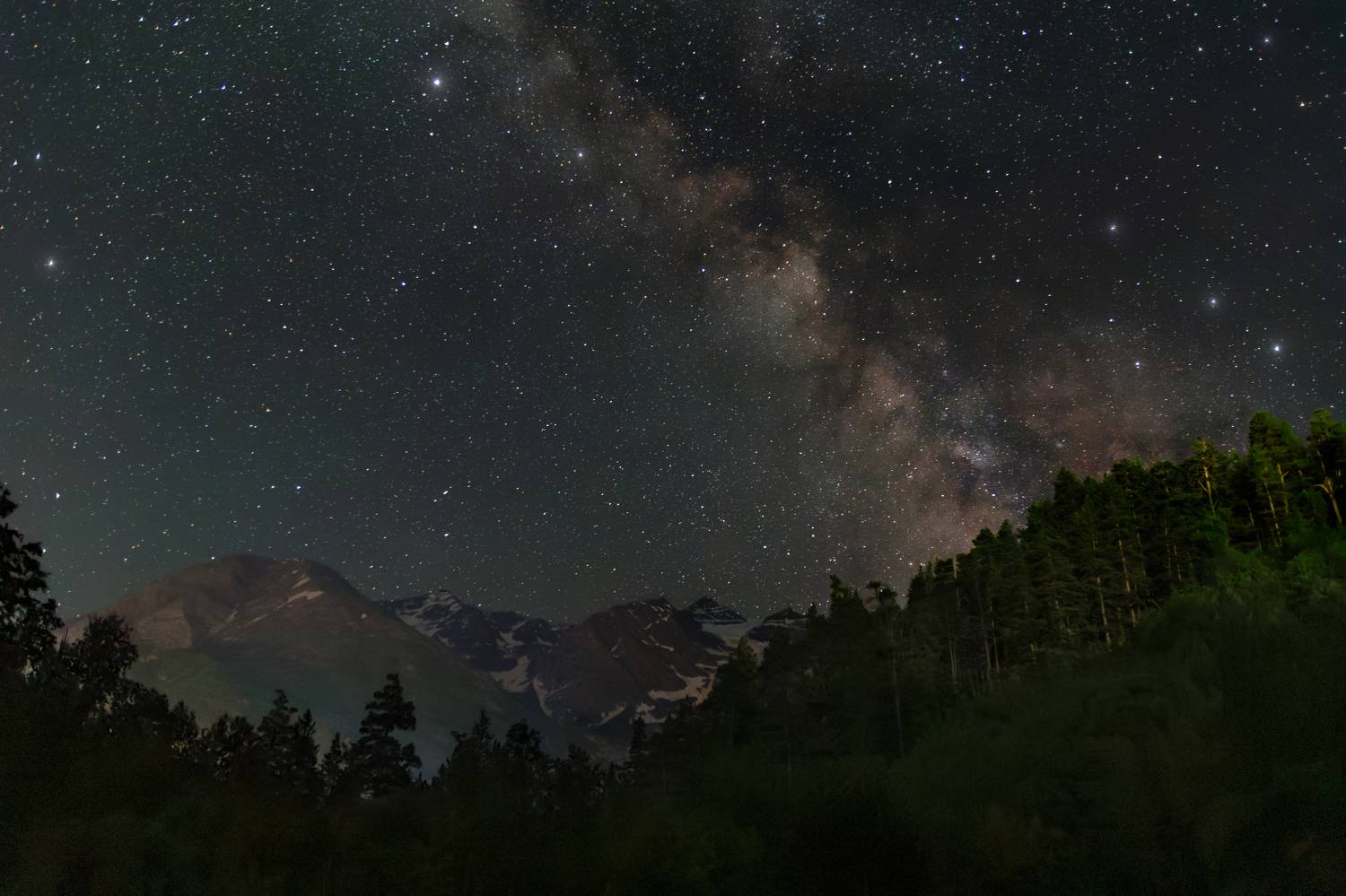 ночь, млечный путь, звездное небо, приэльбрусье, кавказ, night, nightphotography, stars, milkyway, longexposure, Кудашкина Ксения