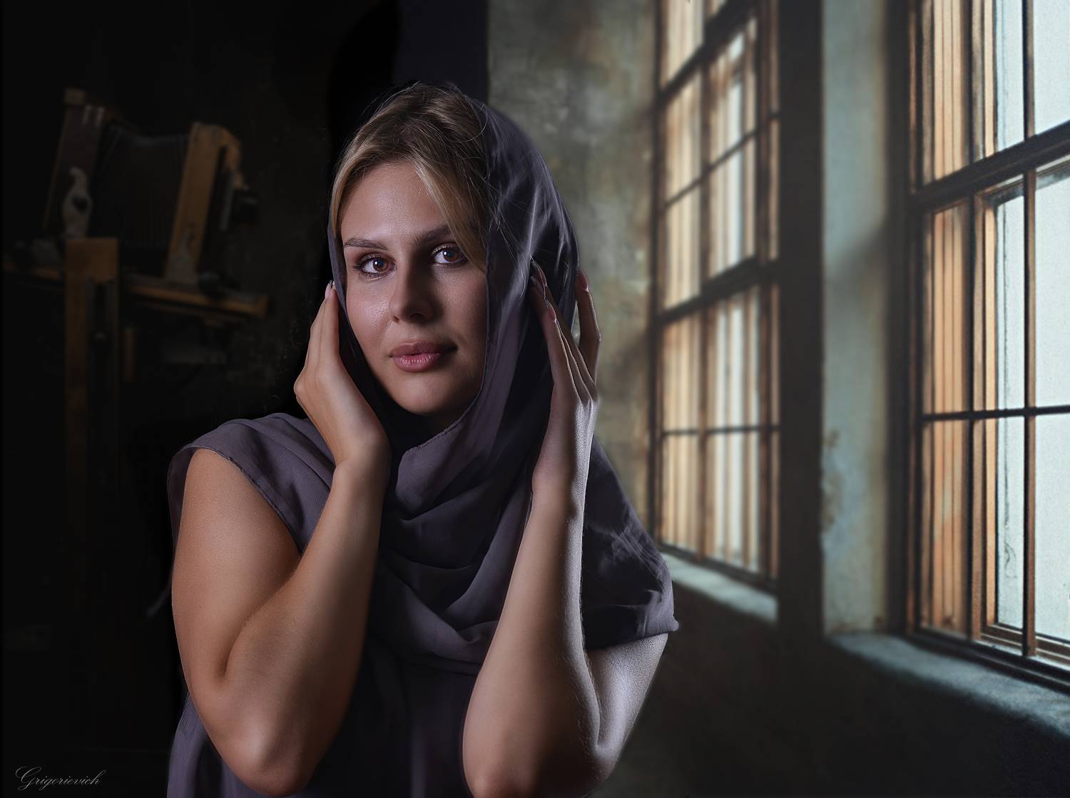 девушка. портрет. красота. глаза., Урасов Олег