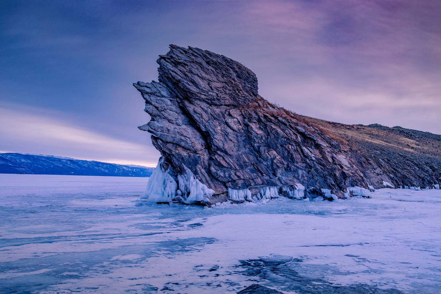 остров огой, озеро байкал, зимний байкал, лед, остров, наплески, мыс дракон, природа, ольхон, Подосинников Максим
