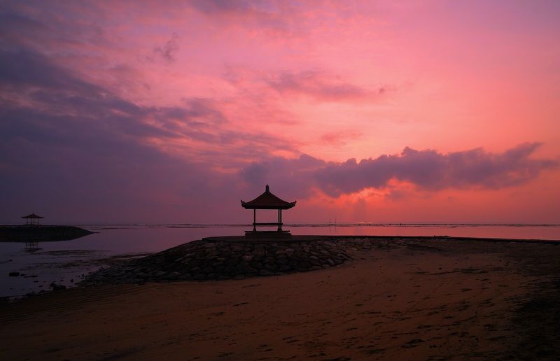 dawn, sunrise, shore, sea, ocean, sky, horizon, color, light, reflection, landscape, nature, morning, bright Morning фото превью