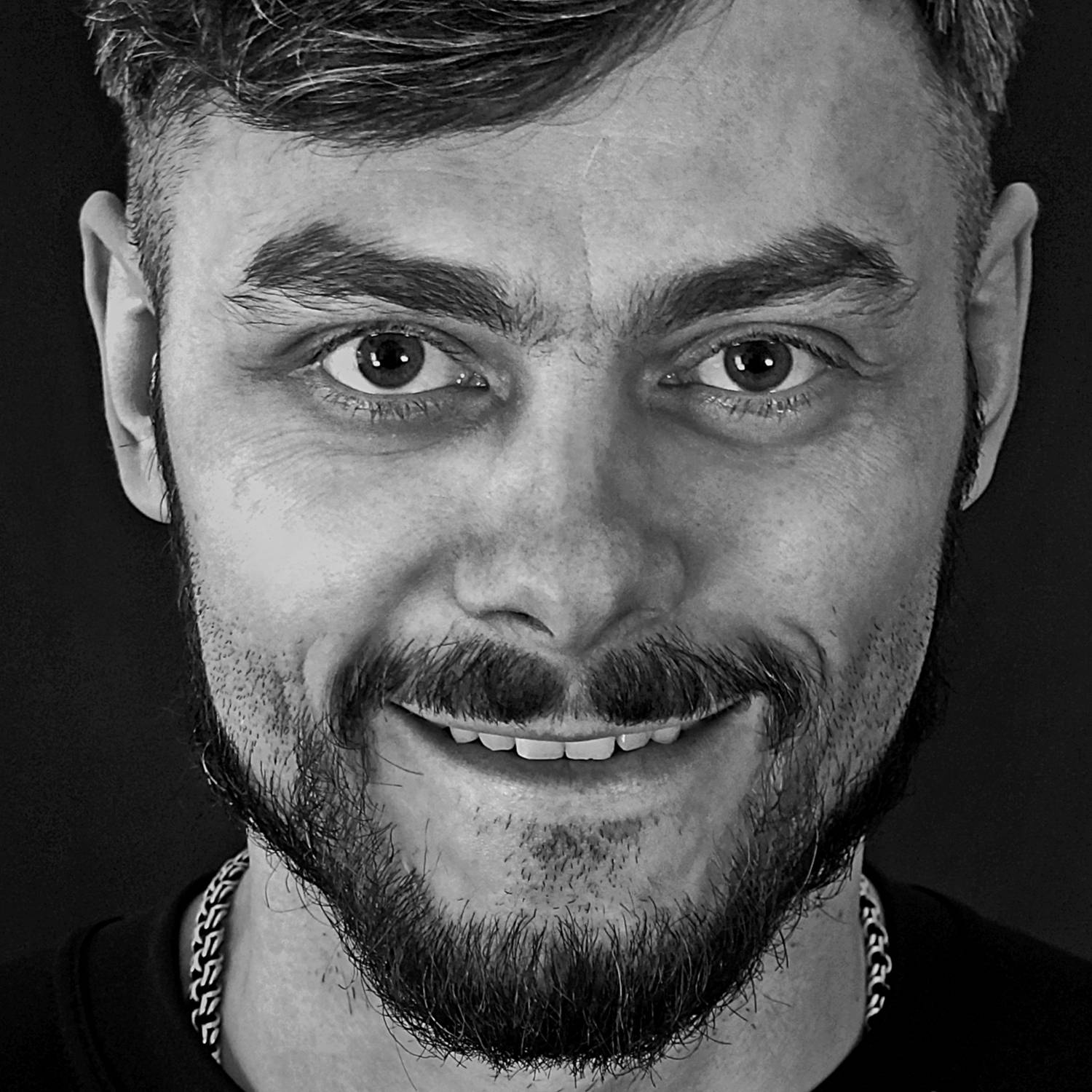 портрет, чб, мужчина, апатиты, Николай Смоляк