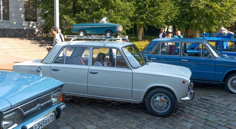 ретро, Калининград, фотография, машины, совок, СССР, улица, Свирин Вадим, 2023, год, стрит, автолюбители «Копейка» фото превью