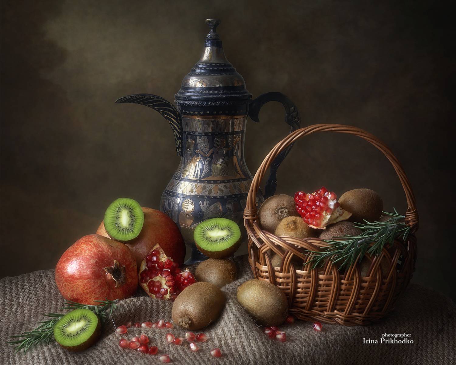 натюрморт, фрукты, плоды, Приходько Ирина
