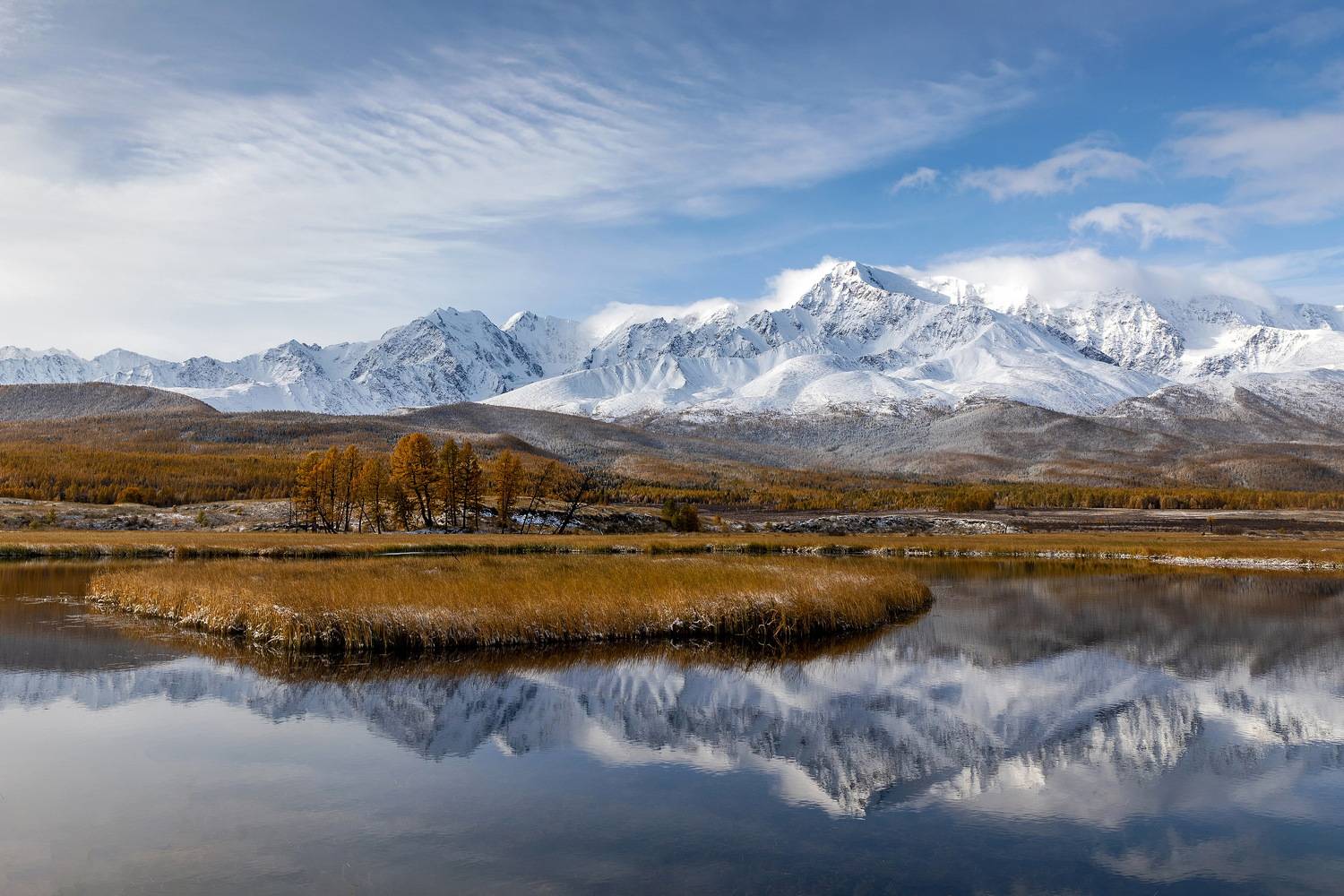 altay, russia, reflection, lake, озеро, отражение, горы, Михаил Конарев