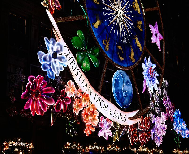 ночная перспектива и реклама Christian Dior & Others фото превью