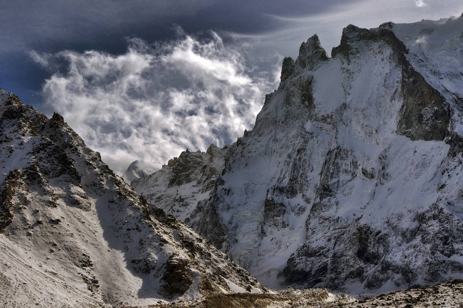 горы, кавказ, приэльбрусье, шхельда, Михаил Голубев