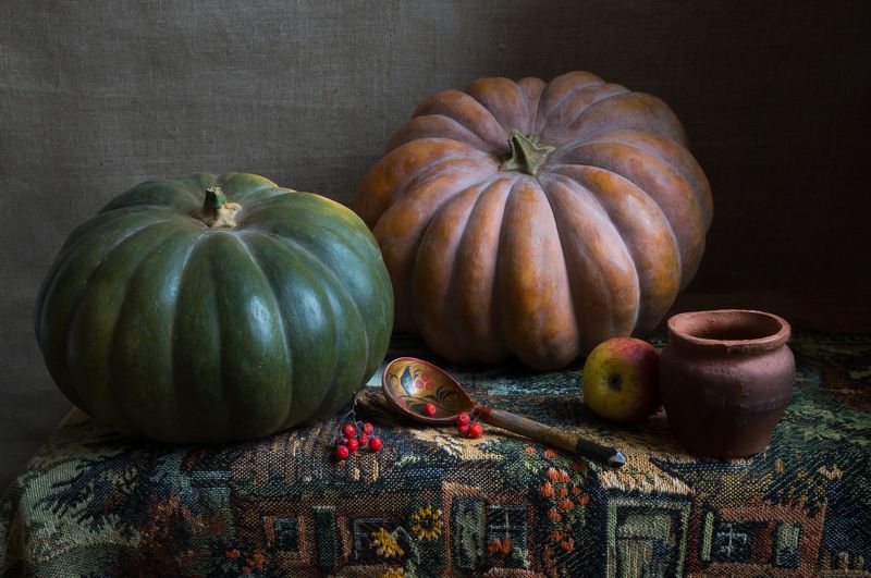 Две тыквы фото превью