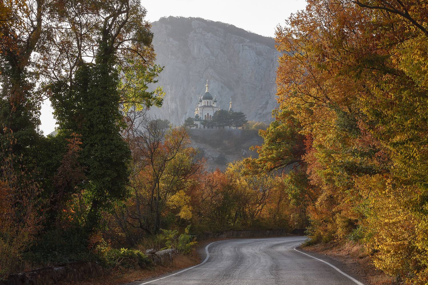 крым, горы, осень., Владимир Дубинин