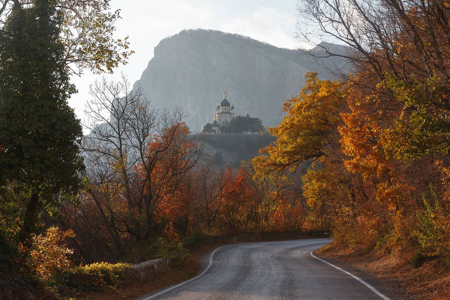 крым, горы, осень., Владимир Дубинин
