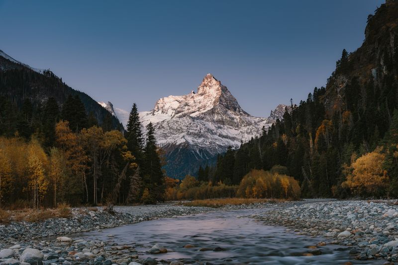 Осенний Домбай и Приэльбрусье фото превью