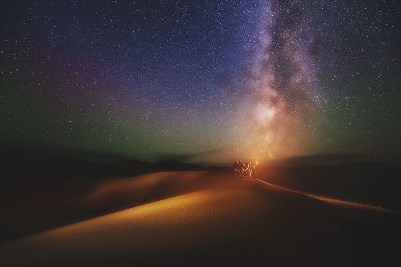 Ночь в пустыне Гоби фото превью