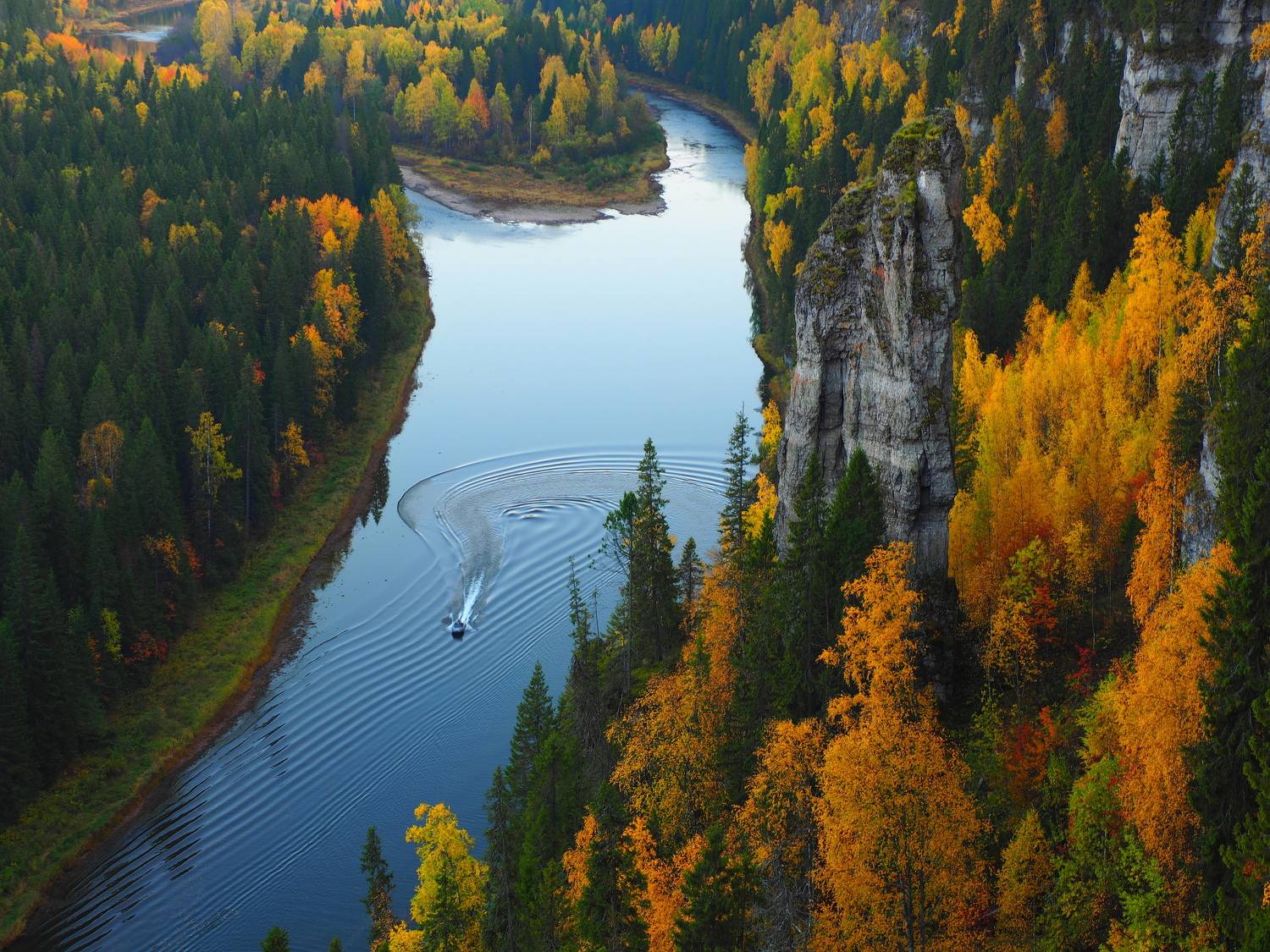 усьва река осень, PERESHEIN ANDREY
