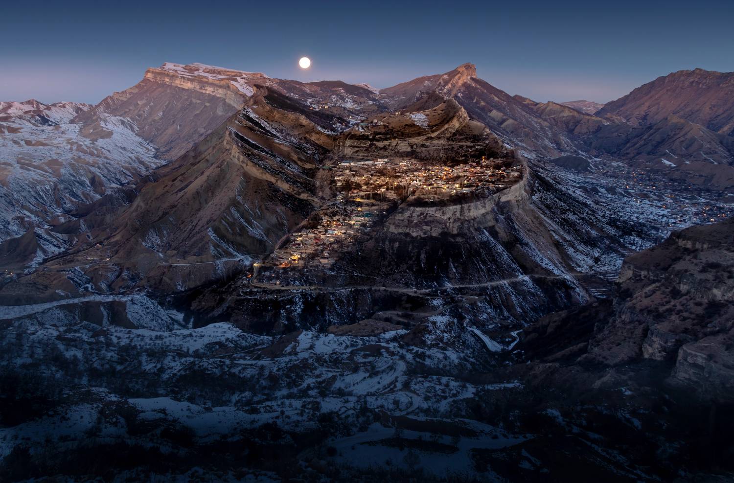 дагестан, гуниб, нд, кавказ, полнолуние, северный кавказ нд, by night, night, когда не спится, ночное фото, северный кавказ, Демкина Надежда